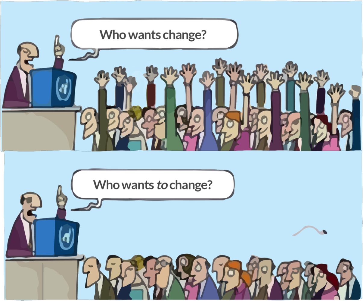 Who wants change?