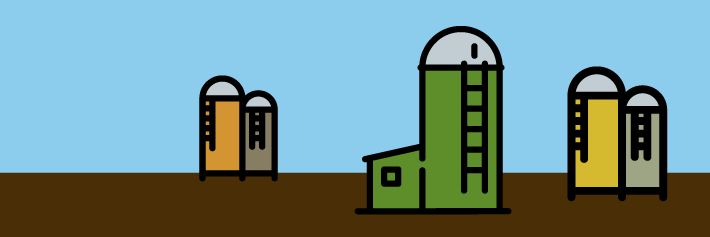 Cloud doesn't work with silos and towers